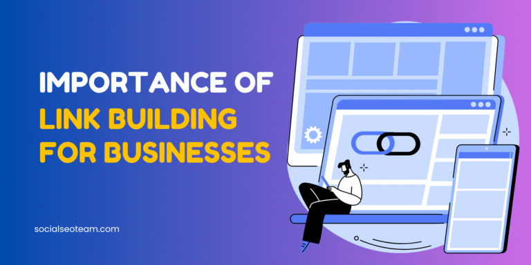 Importance of link building for your business
